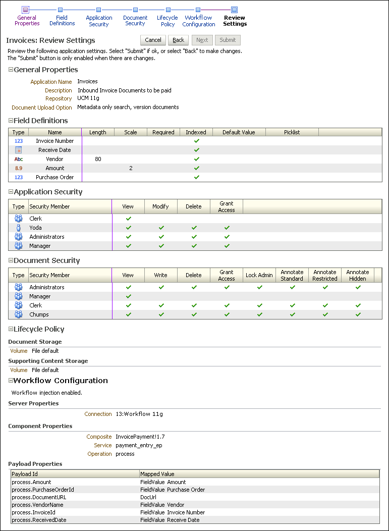 Application Review Page Application Review Page