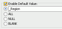select a default select a default