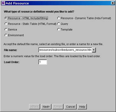 Surrounding text describes Add Resources screen. Surrounding text describes Add Resources screen.