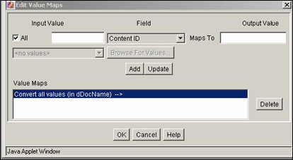 Surrounding text describes Edit Value Maps screen. Surrounding text describes Edit Value Maps screen.