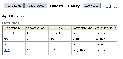 Surrounding text describes conversion_history_page.gif. Surrounding text describes conversion_history_page.gif.