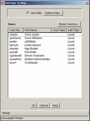 Surrounding text describes add_user_to_step.gif. Surrounding text describes add_user_to_step.gif.