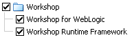 Workshop components to select Workshop components to select