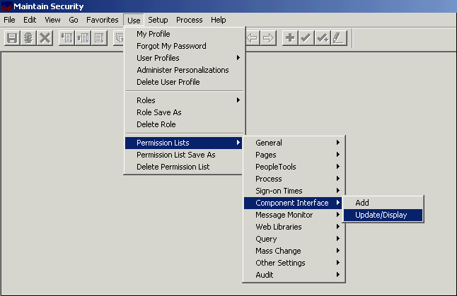 component interface security dialog box component interface security dialog box