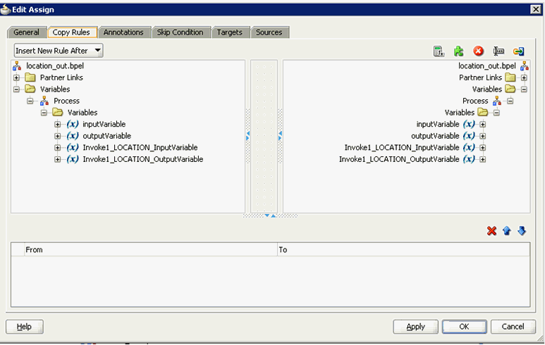 Edit Assign dialog