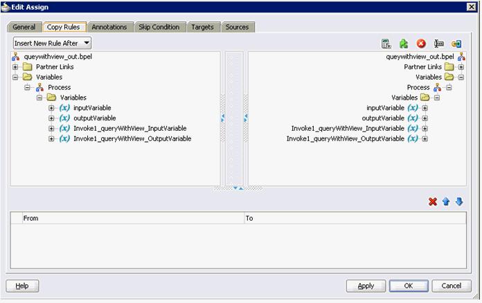 Edit Assign dialog