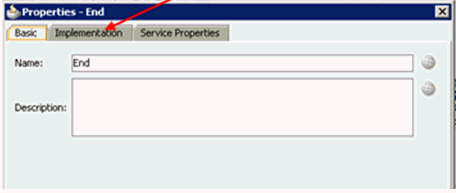 Implementation tab