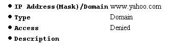 Summary of your IP and domain configuration. Summary of your IP and domain configuration.