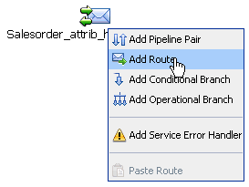Edit Message Flow workspace Edit Message Flow workspace