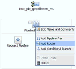 Add Route Option