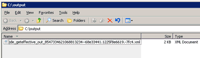 Output File Output File