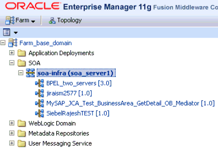 Oracle Enterprise Manager console Oracle Enterprise Manager console