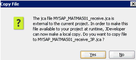 Copy File message Copy File message