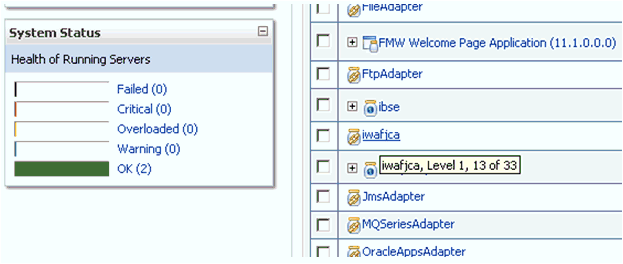 Deployments page