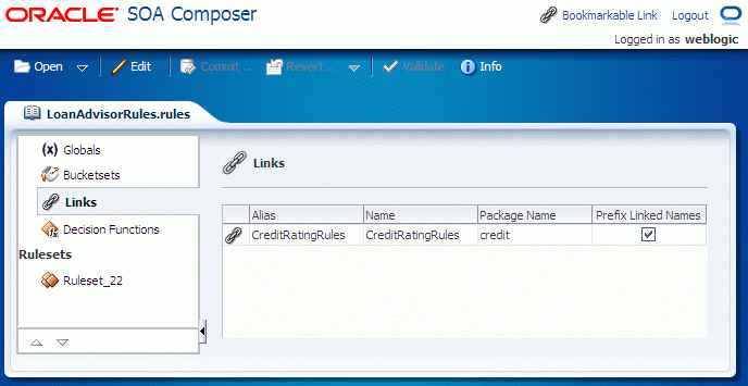 view linked dictionary name view linked dictionary name