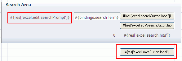 Design-time view of label properties Design-time view of label properties