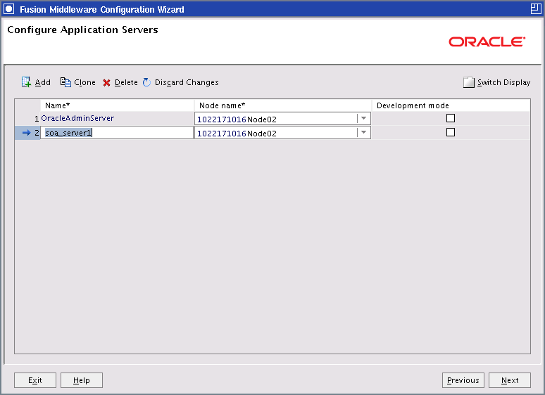 Description of configappservers.gif follows Description of configappservers.gif follows