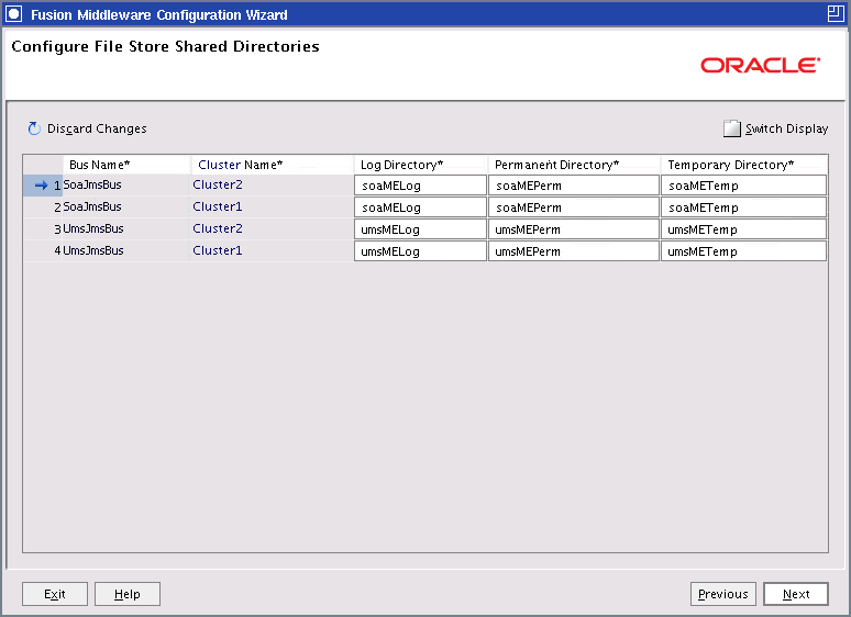 Description of configfilestoredirs.gif follows Description of configfilestoredirs.gif follows