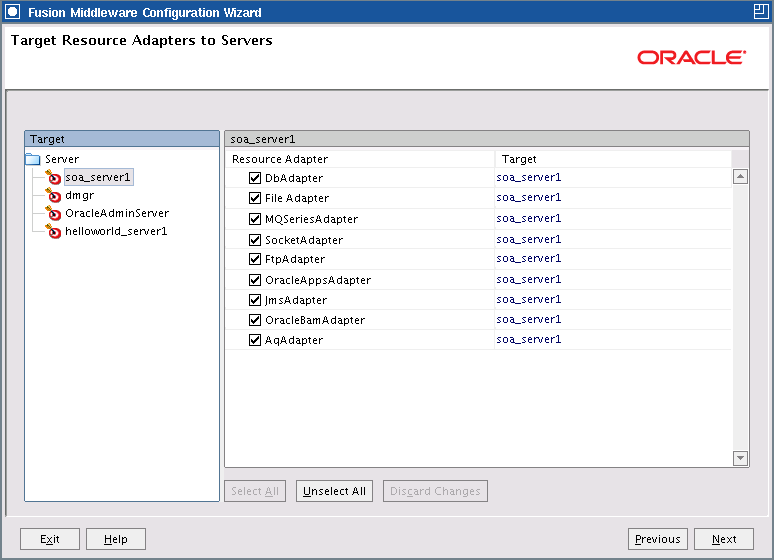 Description of targetresdapters.gif follows Description of targetresdapters.gif follows