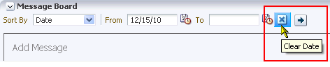 Clear Date icon Clear Date icon