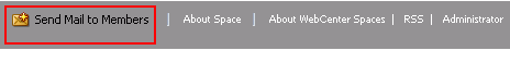 Mail Space Members component Mail Space Members component
