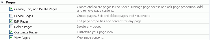 Page service permissions required for blogs Page service permissions required for blogs