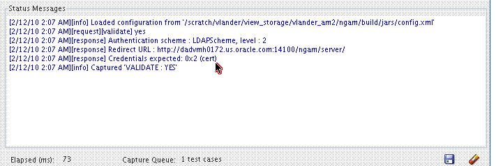 Capture Queue Message Capture Queue Message