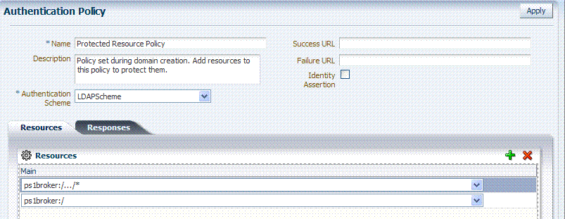 Generated Authentication Policy Generated Authentication Policy