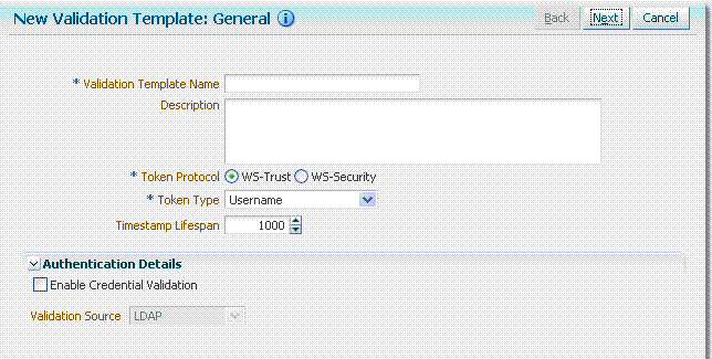 Validation Template Validation Template