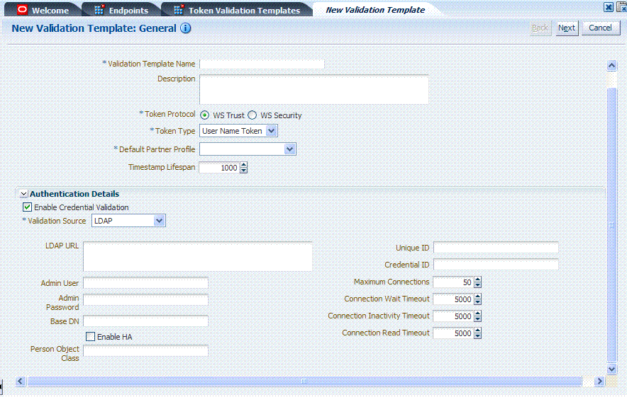 Validation Template Validation Template