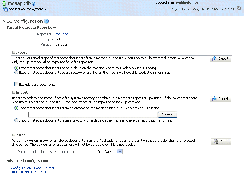 Description of mds_config.gif follows Description of mds_config.gif follows