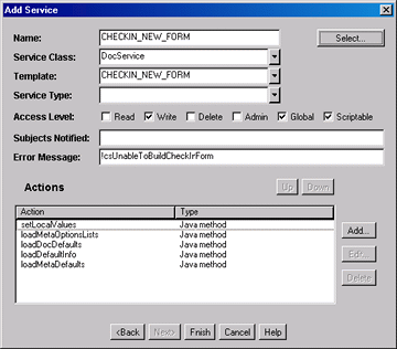 Surrounding text describes Add Service screen. Surrounding text describes Add Service screen.