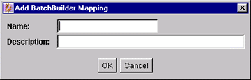 Add BatchBuilder Mapping screen Add BatchBuilder Mapping screen