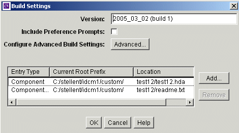 Surrounding text describes Build Settings screen. Surrounding text describes Build Settings screen.