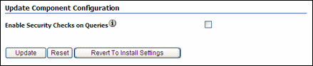 ContentTrackerReports Update Component Configuration screen ContentTrackerReports Update Component Configuration screen