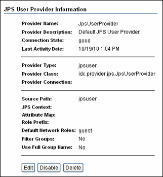 Surrounding text describes Provider Information screen. Surrounding text describes Provider Information screen.