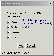 Surrounding text describes Edit Permissions screen. Surrounding text describes Edit Permissions screen.
