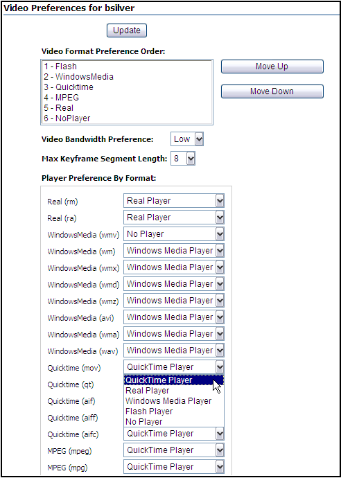 Surrounding text describes dam_vid_prefs.gif. Surrounding text describes dam_vid_prefs.gif.