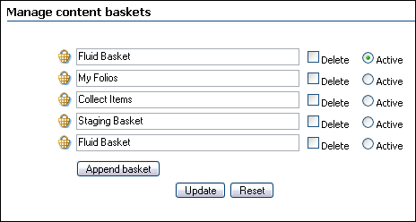 Surrounding text describes manage_baskets.gif. Surrounding text describes manage_baskets.gif.
