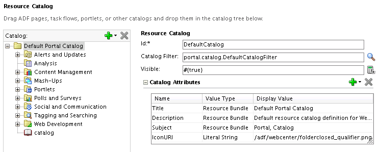Catalog Definition File Design View Catalog Definition File Design View