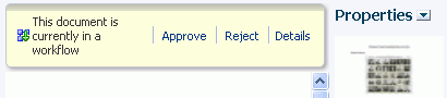 Properties Pane of FIle in a Workflow