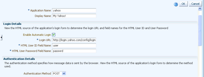 Configuring External Application Connections Configuring External Application Connections