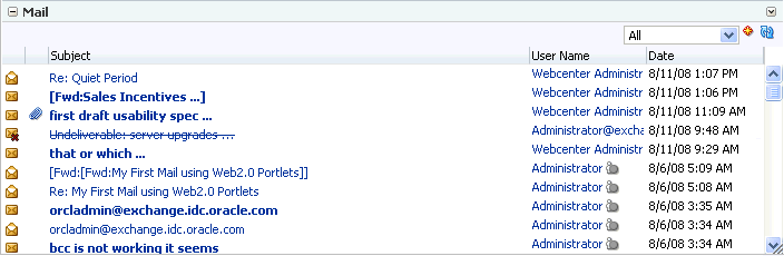 Mail task flow where tabularView is set to true Mail task flow where tabularView is set to true