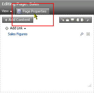 Page Properties button in page edit mode Page Properties button in page edit mode