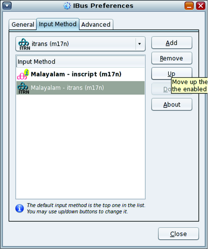 IBus Add Input Method image:IBus Add Input Method