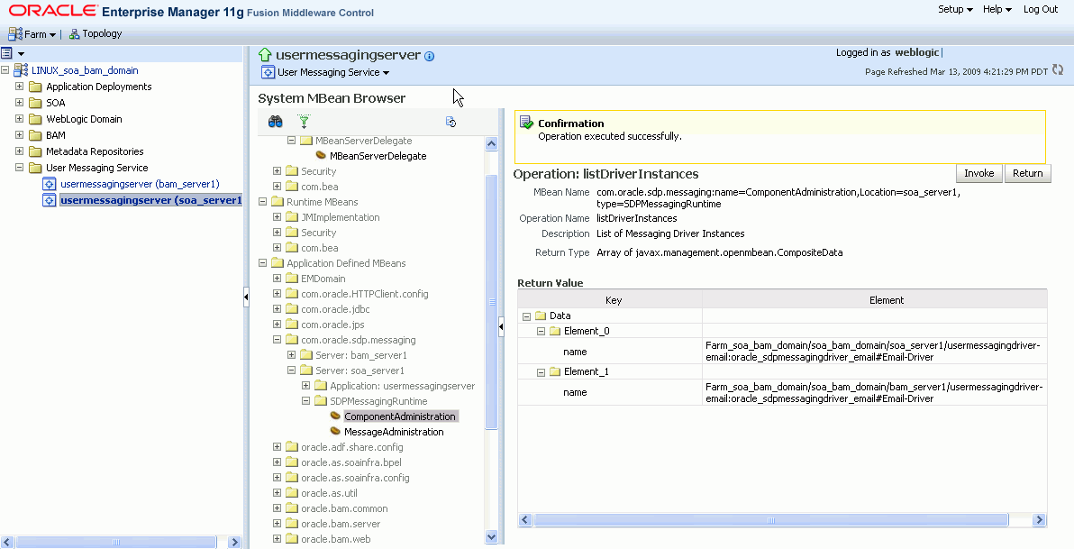 list driver in EM list driver in EM