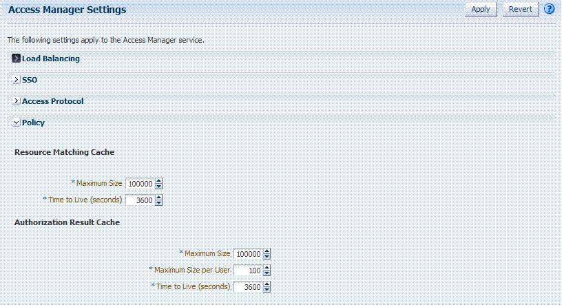 Common Policy Evaluation Caches Common Policy Evaluation Caches