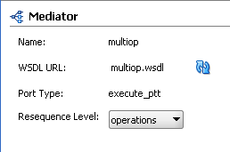 Resequencer level field in Mediator Editor Resequencer level field in Mediator Editor