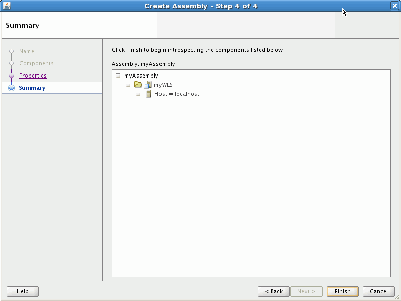 Configure properties Configure properties