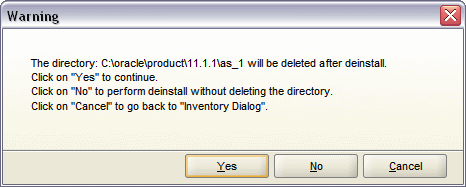 Description of odd_deinstall_oh_warning.gif follows Description of odd_deinstall_oh_warning.gif follows